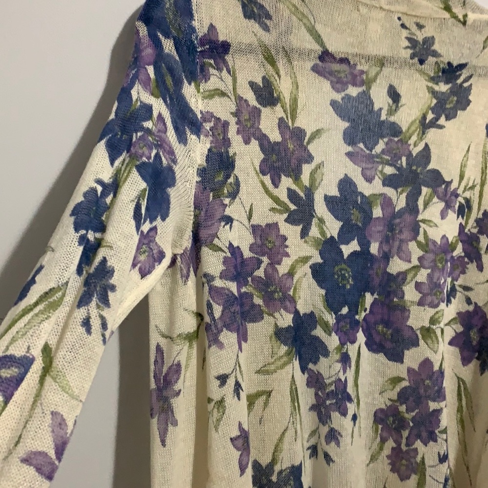 Floral Cardigan - Picture 3 of 3